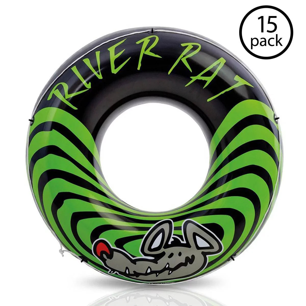 River 48 Inch  Inflatable Lake, (15 Pack) For Intex or Pool, Rat River