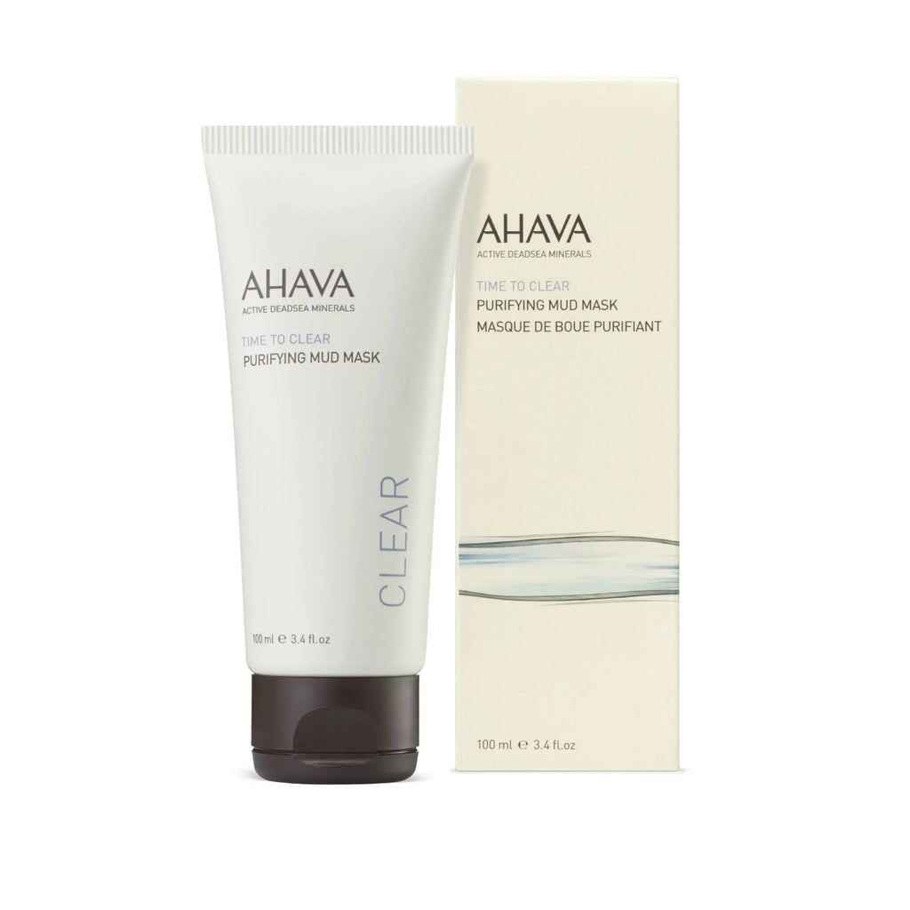 Mud - Enriched The Fl.Oz. Exclusive Indulging Ahava & Vera, Osmoter, Purifying Sea With Cleaning Skin, Aloe B5 Dead 3.4 Vitamin Soothes, Oil, Mask Purifying Jojoba & Mud, Mask & Softens Clarifies, Mud