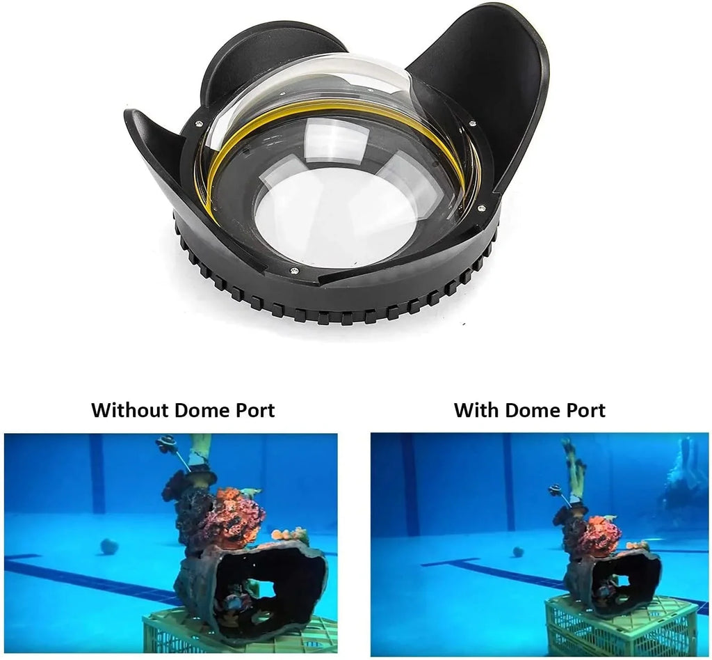 Seafrogs I M5 & w/ Camera Two Dome III Housing RX100 Underwater RX100 Liquidproof for IV M4 case Aluminium Tray Kit, M2 Port M3 Hands II Sony V 60M
