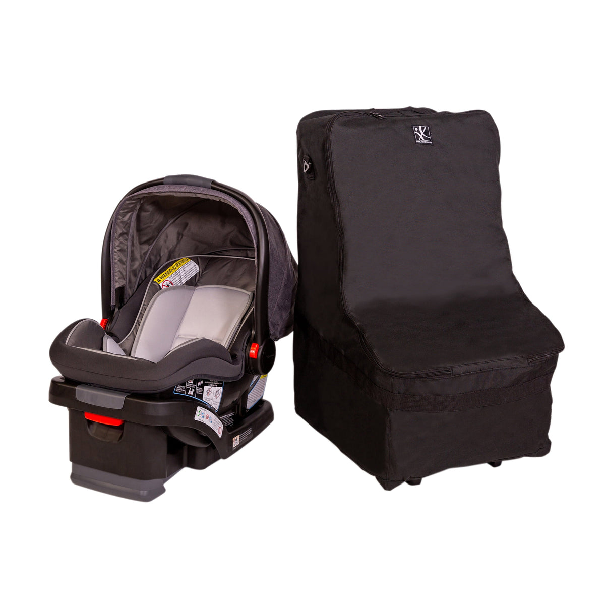 with Travel Black Childress and Seat Bag Carrier J.L. Car Wheels, Wheelie