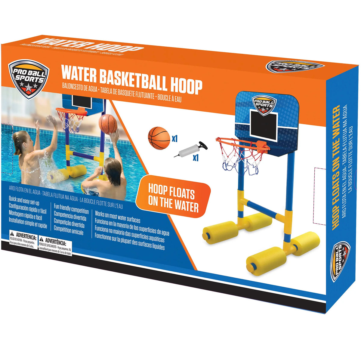 Hoop Pool Game Pro Basketball Maccabi Floating Art Liquid Pool Swimming Ball