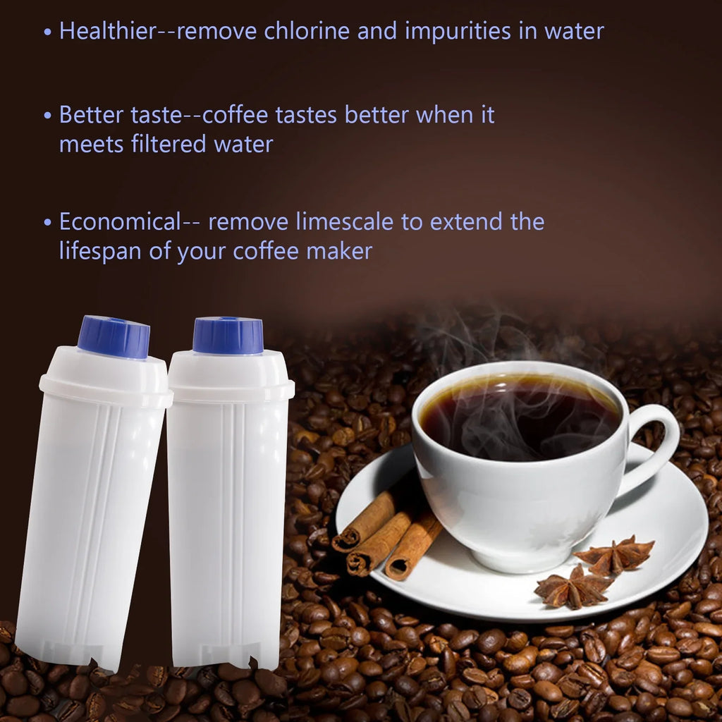 Filter Coffee Coffee Delonghi Machine DSL Filter with 4Pcs Cartridge for C002 Machine Coffee Filter Compatible Maker Replacement Coffee Filter Accessory Maker Replacement