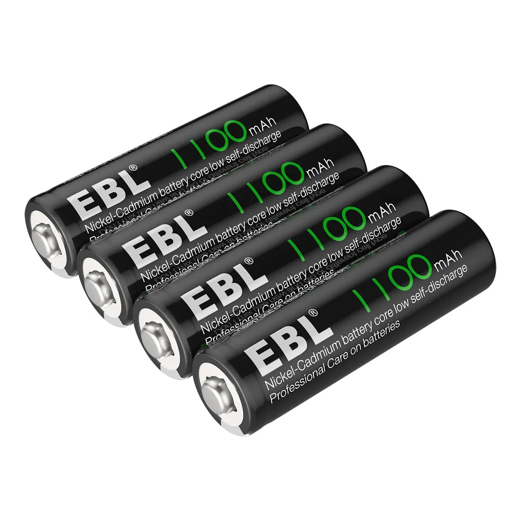 Batteries Rechargeable 1.2 Double AA EBL (20 a Batteries Volts Pack), Long-Lasting