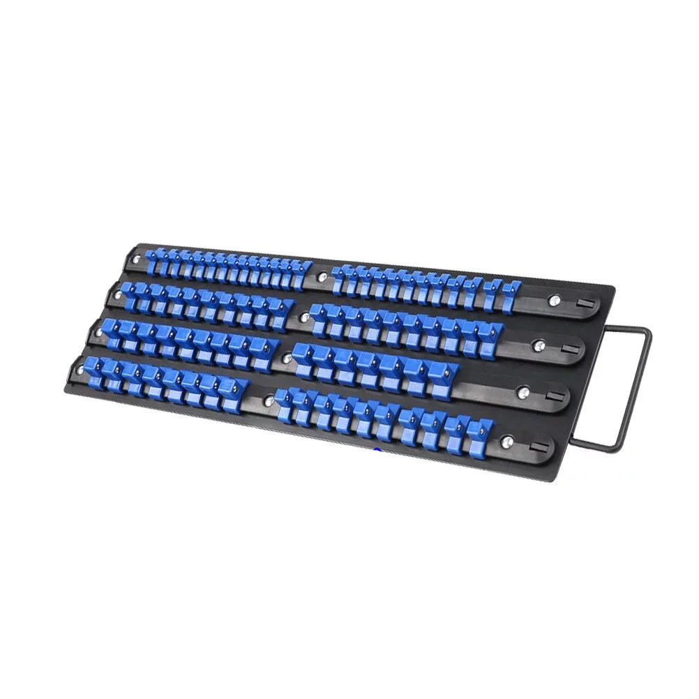 Socket Sliding 80 Organize Industrial Rack ABS Storage Mountable Wrench Socket HEMOTON Rail Holder