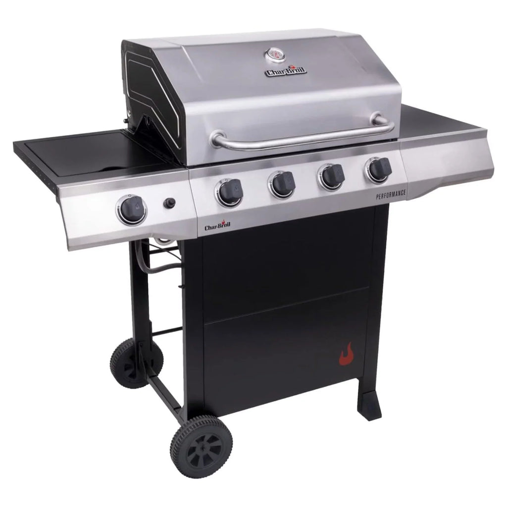 Stainless Performance Char-Broil 4 Gas Series Propane Grill Steel Burner