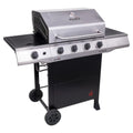 Stainless Performance Char-Broil 4 Gas Series Propane Grill Steel Burner