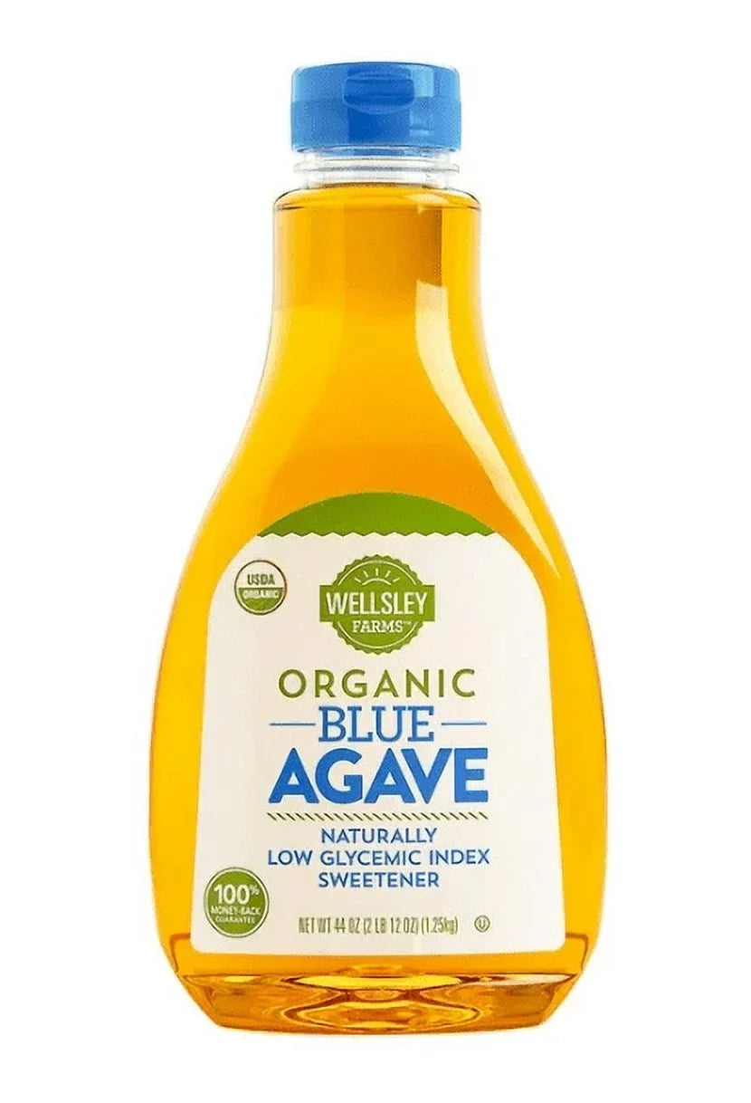 Substitutes 44 oz.- Wellsley Farms Sugar Agave, Liquid Organic Blue