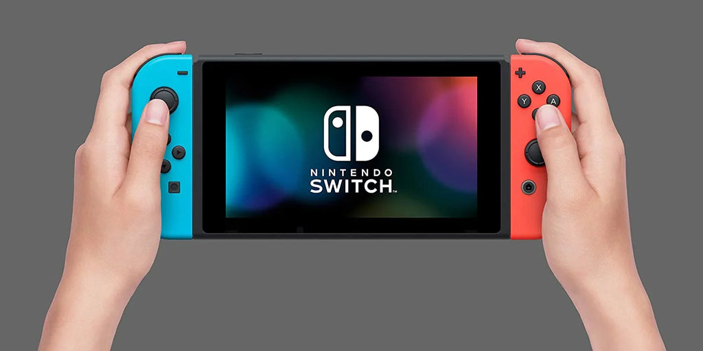 Joy-Con| 32GB Bundle: U 8 Blue Bros. Deluxe Red Online Months and Mario Nintendo Switch Switch Nintendo Mario and 3 Neon Kart Membership with Deluxe /Super Switch Nintendo Console