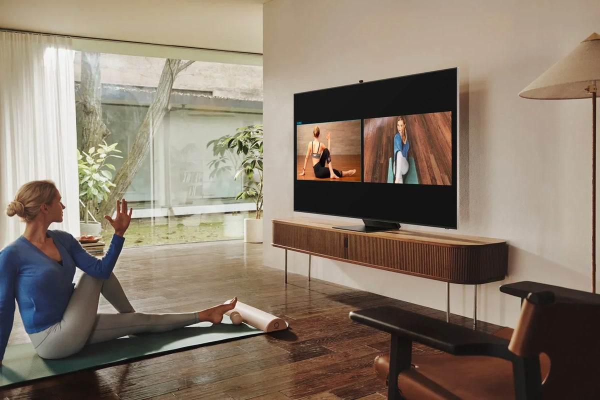 with QLED Samsung Studio for Auto-Rotating QN50QN90BAFXZA TVs a VG-ARAB22STD Stand Samsung TV Smart (2022) 4K Matrix Samsung 43"-55" 50" Quantum Neo