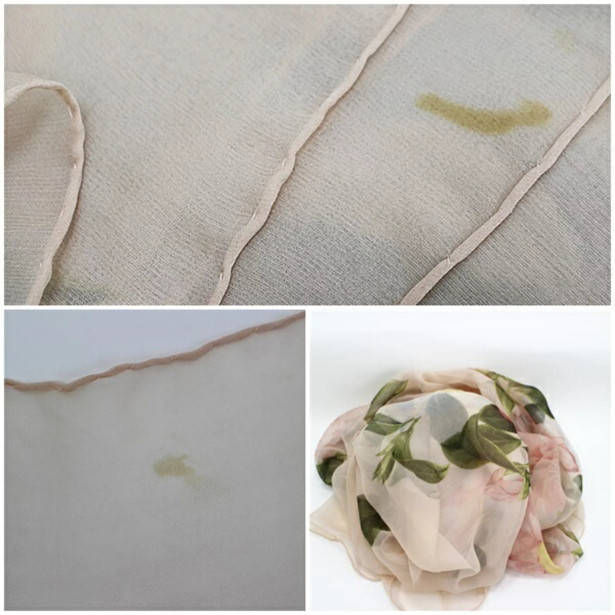 CHANEL Silk Scarf Chanel | Chiffon Stole Size Pre-Owned Pink Large Muffler  (Good)