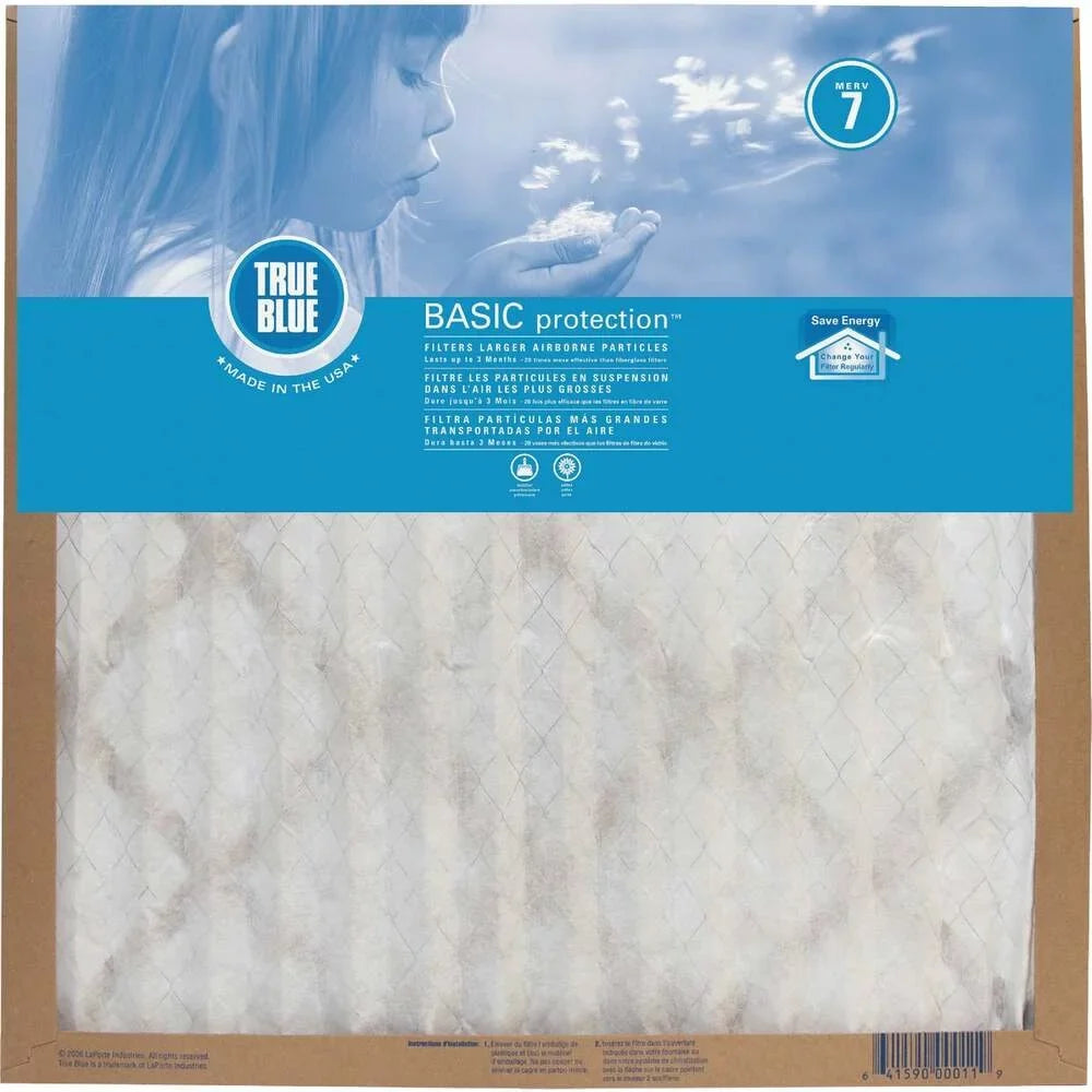 220301 FILTER Blue of MERV True 405076 20X30X1 Pack TB 7 12 220301