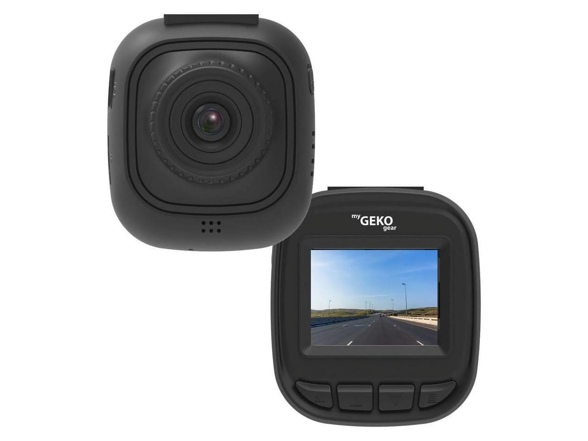 Mirrors Wi-Fi 132 8GB Orbit with and Blind 1080p Cam myGEKOgear Spot Card MicroSD Dash