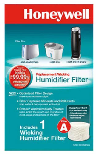 Honeywell HAC504PF1 Pad Quantity 3 "A Humidifier Replacement Filter -