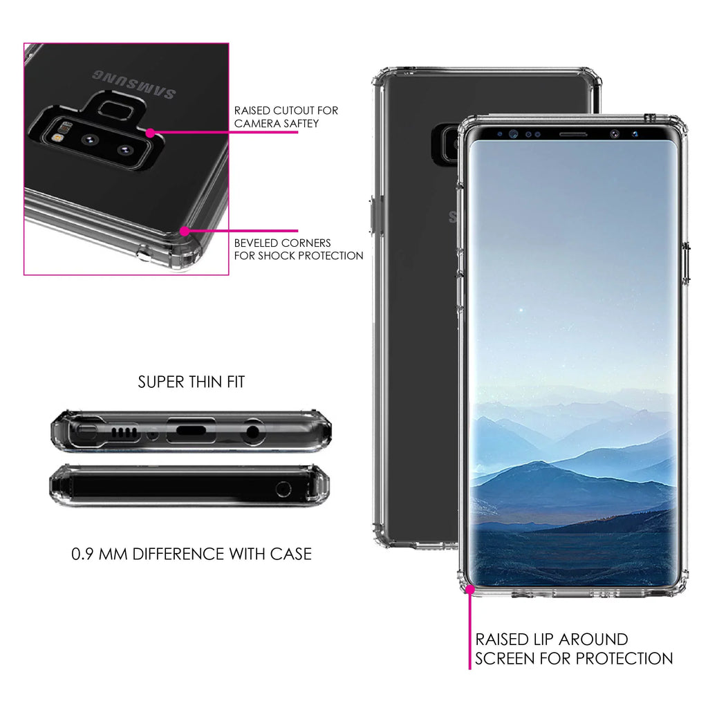 Your Back, Hybrid It for Clear Note - Case DistinctInk Faith, 9 Will Bumper, Glass Galaxy of Samsung Matthew Happen TPU - Acrylic 9:29 Shockproof Screen Protector Because Tempered -