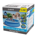 Orange Pool Inflatable Prompt Pack) JLeisure Outdoor Swimming Set & (2
