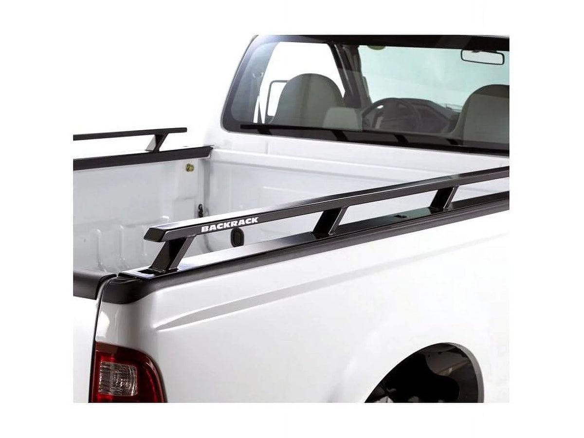 to w/ 6.5' 65509 | 2017-2020 | Compatible Ford F-250/F-350 Bed Black, Standard Drill Rails BACKRACK Side RealTruck by | Bed with use No