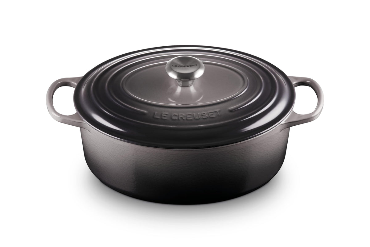 Le Creuset Enameled Cast Iron Signature Oval Dutch Oven, 8 qt., Cerise