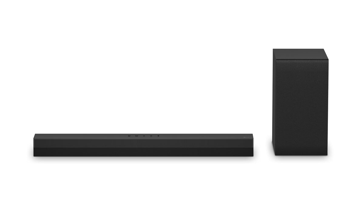 LG S60T 3.1 ch. Soundbar with Wireless Subwoofer, Dolby Audio, TV Synergy, Wow Interface, AI Sound Pro (2024 Model)
