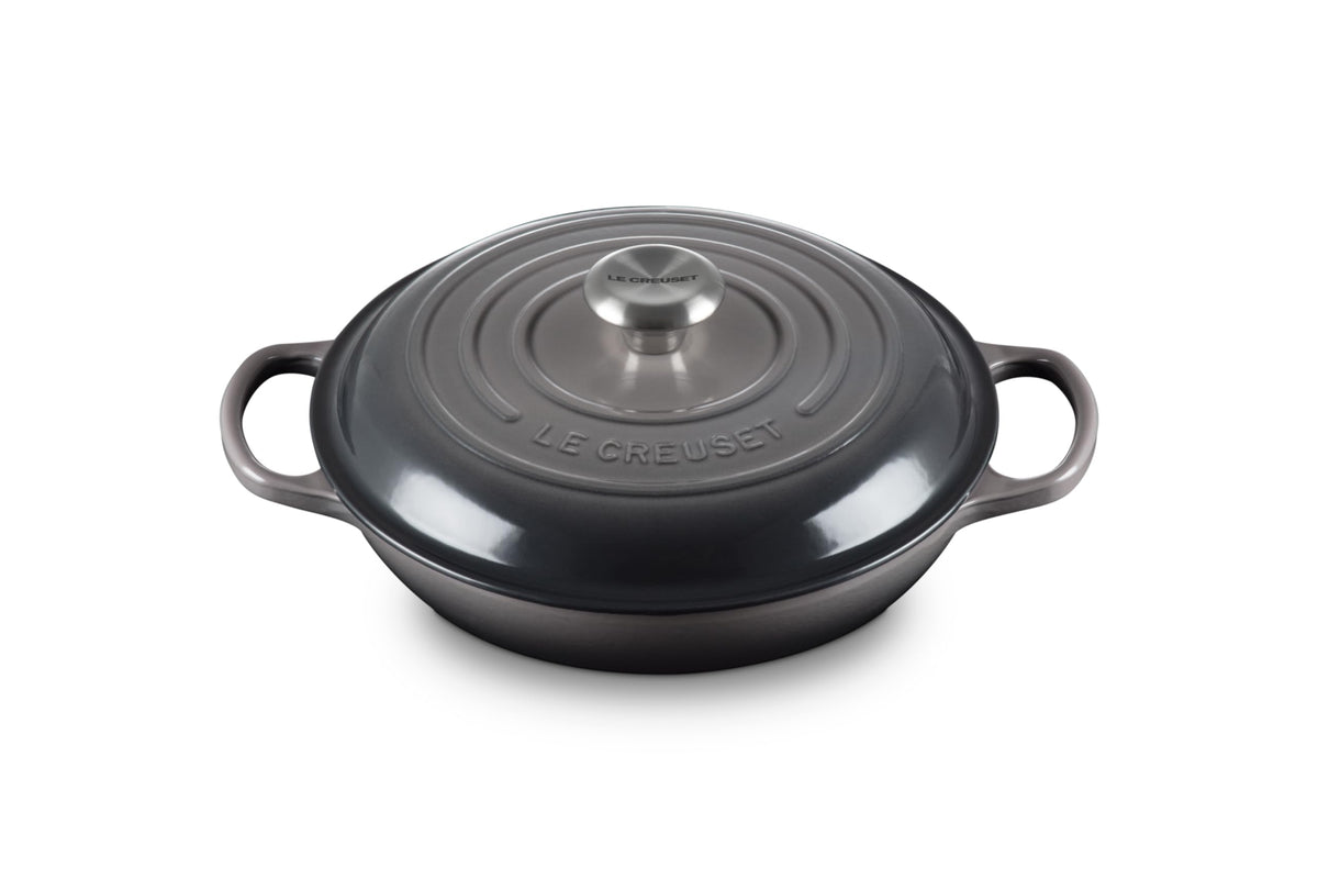 Le Creuset Enameled Cast Iron Signature Braiser, 2.25 qt., Licorice