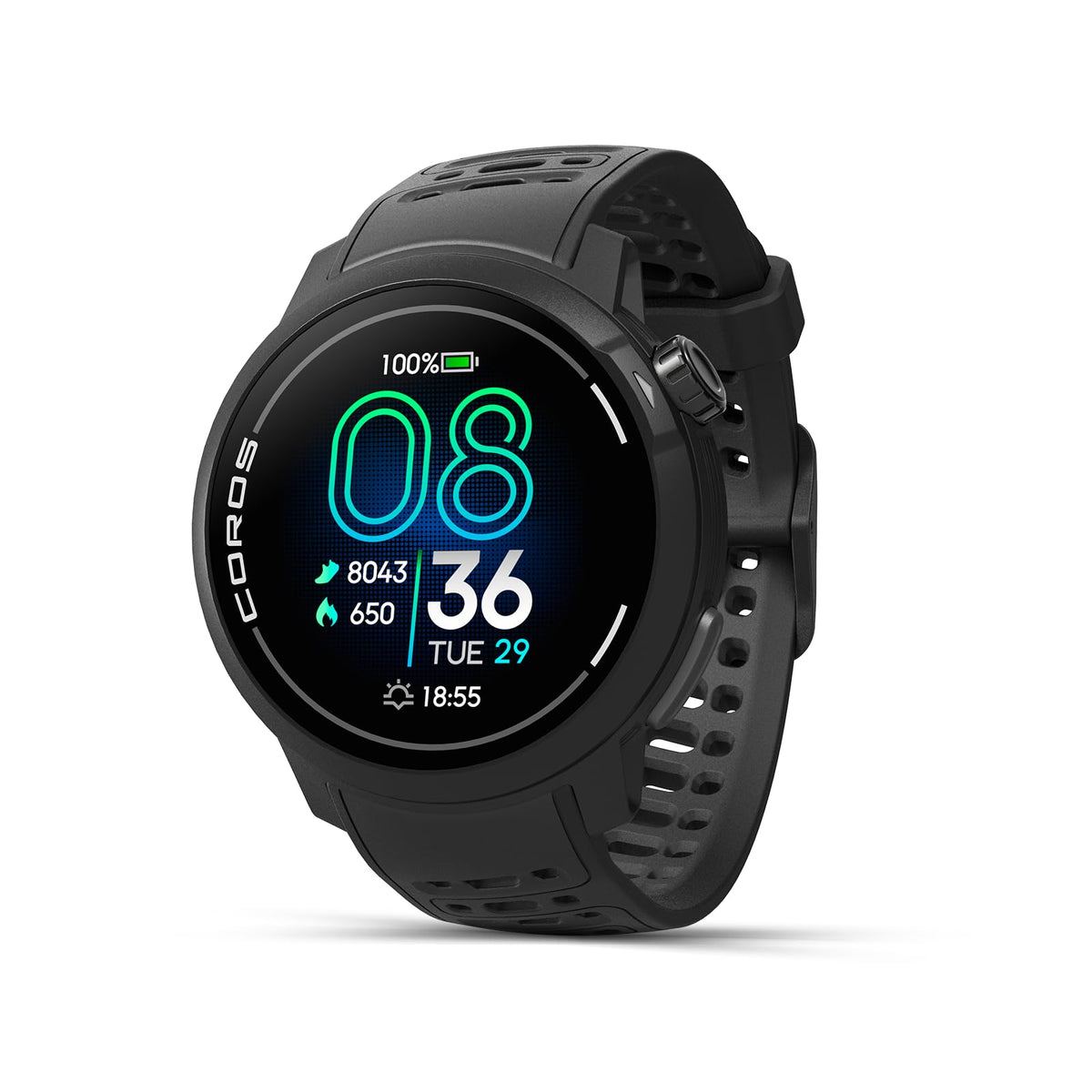 COROS PACE Pro GPS SPORT WATCH, 1.3-inch AMOLED Touchscreen, Fastest in Class Processor Running Watch, 20 days Battery Life, Navigation with Global