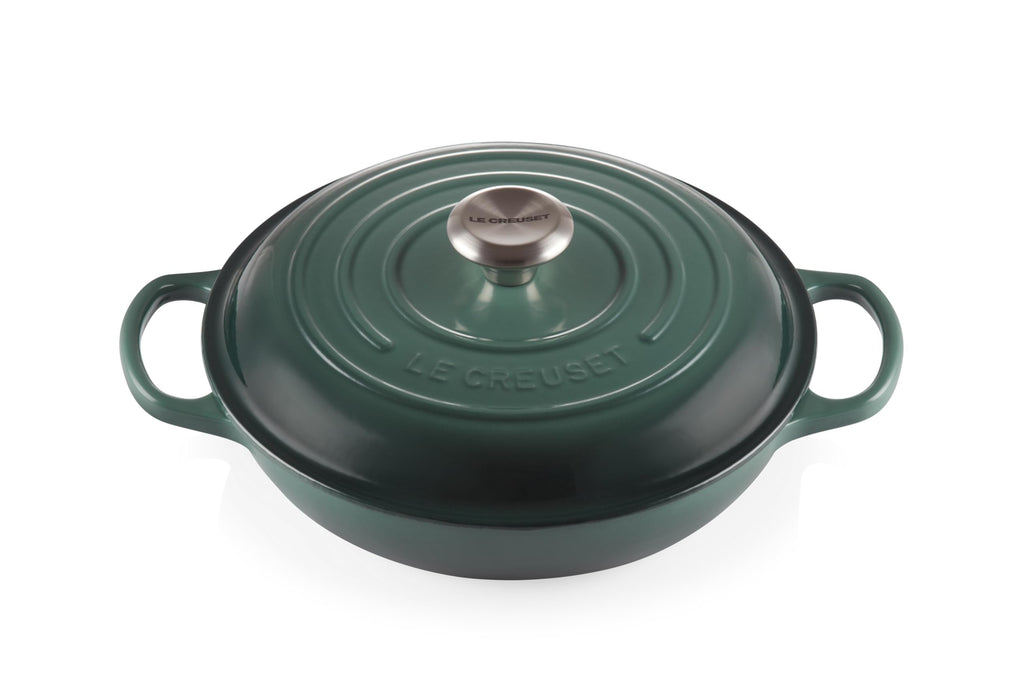 Le Creuset Enameled Cast Iron Signature Braiser, 2.25 qt., Licorice