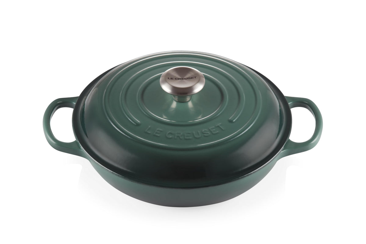 Le Creuset Enameled Cast Iron Signature Braiser, 2.25 qt., Licorice