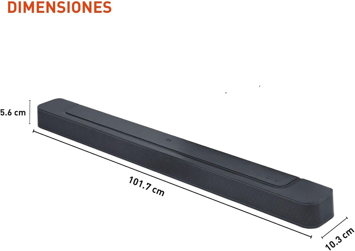 JBL Bar 500: 5.1-Channel soundbar with MultiBeam™ and Dolby Atmos®, Black