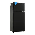 3.3 Cu. Ft. Mini Fridge with Freezer, Compact Refrigerator with Adjustable 7-Level Thermostat, Dorm Fridge for Kichen, RV, Office, Apartment, Black
