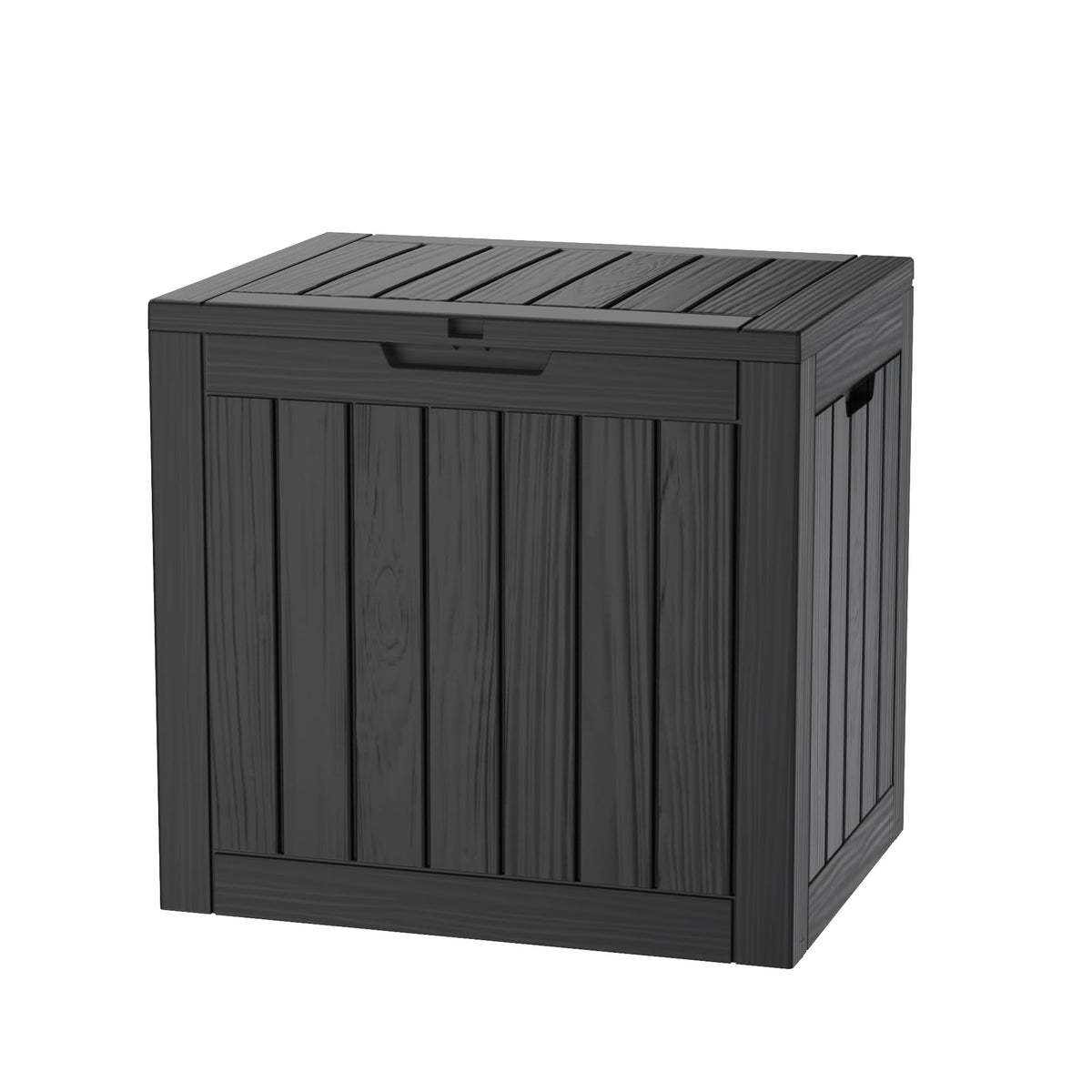 Mersco 320 Gallon Double-Wall Resin Deck Box - Lockable Waterproof Outdoor Storage Box, 1000lbs Capacity & Doubles as Seating for Patio Furniture