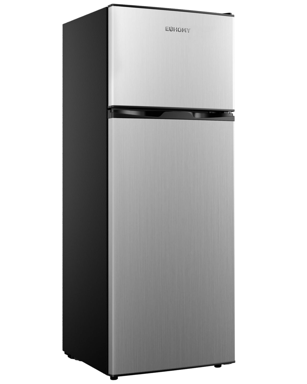 EUHOMY Mini Fridge with Freezer, 4.5 Cu.Ft Mini Refrigerator fridge, 2 door For Bedroom/Dorm/Office/Apartment - Food Storage or Cooling drinks, Black