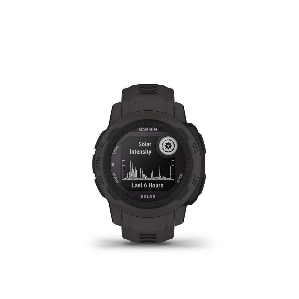Garmin Instinct 2 Solar, Smaller-Sized Rugged Outdoor Watch with GPS, with Solar Charging Capabilities, Built for All Elements, Multi-GNSS Support