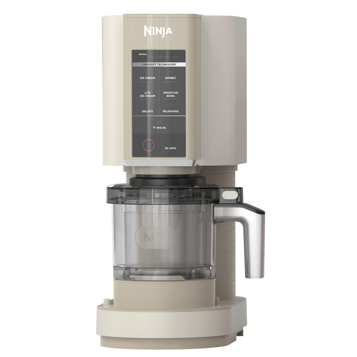 Ninja NC301 CREAMi Ice Cream Maker, for Gelato, Mix-ins, Milkshakes, Sorbet, Smoothie Bowls & More, 7 One-Touch Programs, with (2) Pint Containers &