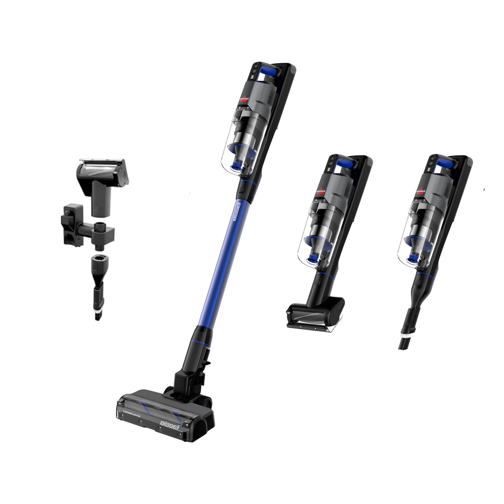 Bissell PowerClean FurGuard 280W Self-Standing Cordless Vacuum w/Self-Cleaning Brush Roll, Strong Suction, Removeable Battery, Wall Mount, Upholstery