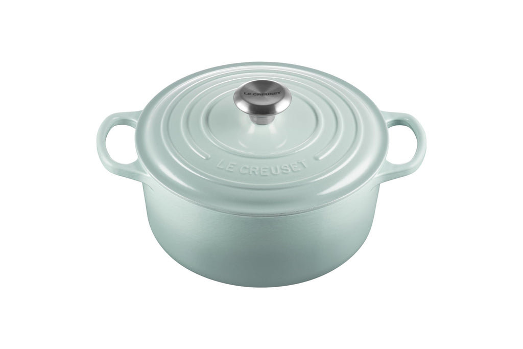 Le Creuset Enameled Cast Iron Signature Round Dutch Oven, 7.25 qt., Licorice