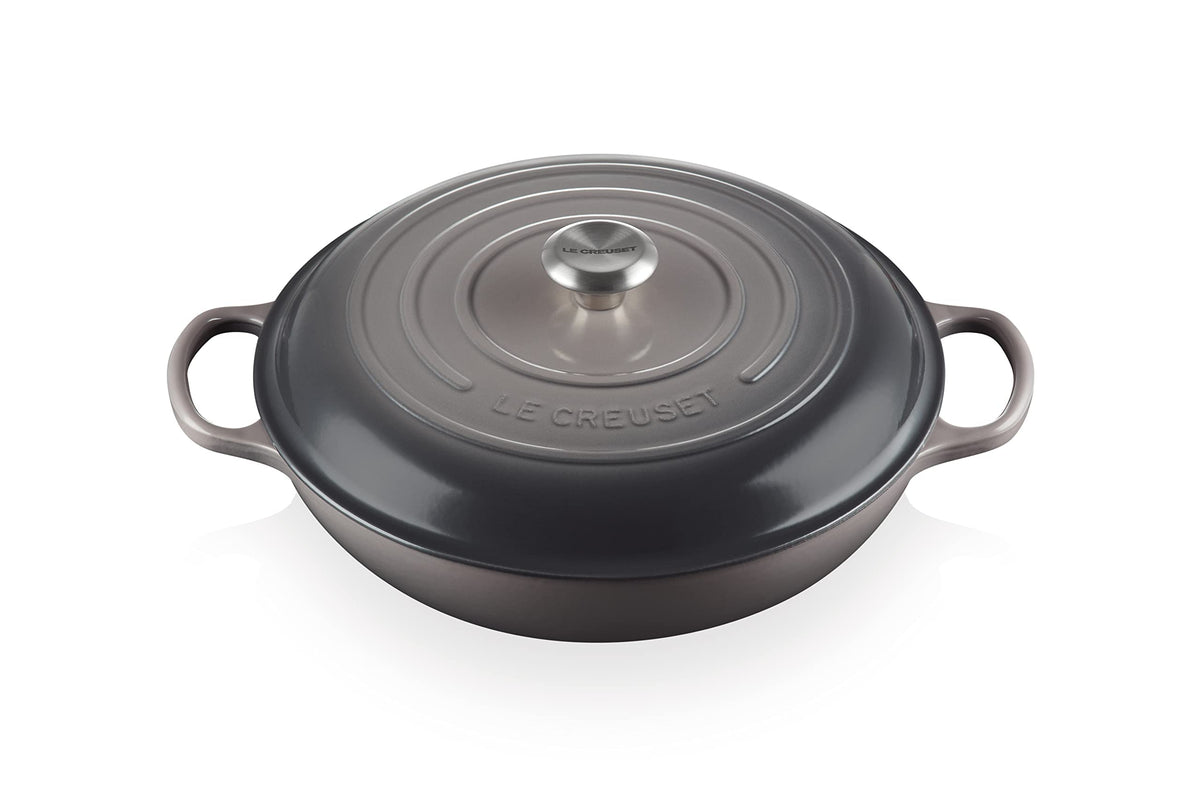 Le Creuset Enameled Cast Iron Signature Braiser, 2.25 qt., Licorice