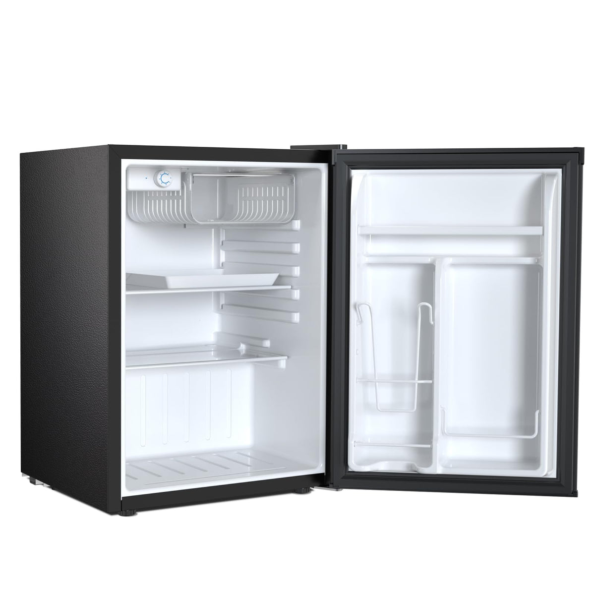 Antarctic Star 3.2 Cu.Ft. Mini Fridge with Freezer, Small Refrigerators with Adjustable Thermostat, Low Noise, Energy Saving, Compact Refrigerators