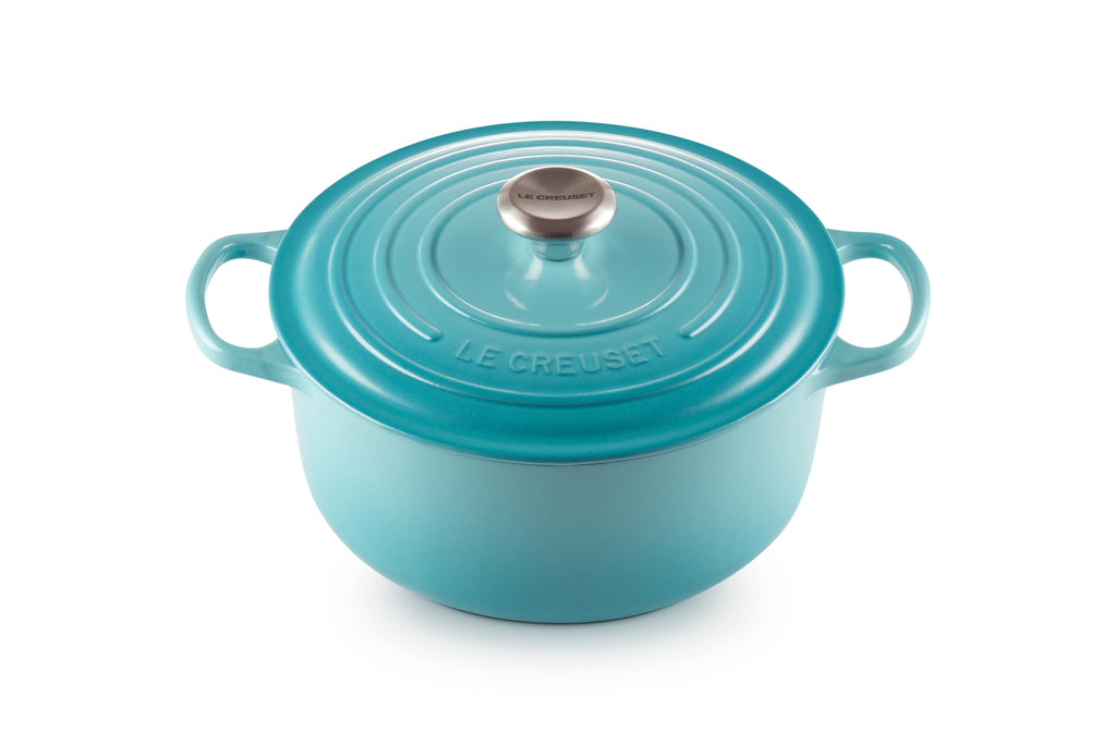 Le Creuset Enameled Cast Iron Signature Round Dutch Oven, 7.25 qt., Licorice