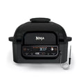 Ninja Foodi Pro 5-in-1 Indoor Integrated Smart Probe, 4-Quart Air Fryer, Roast, Bake, Dehydrate, an Cyclonic Grilling Technology, with 4 Steaks