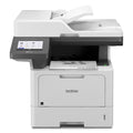 Brother Professional Laser Printer All-in-One with Scanner and Copier, High-Speed 50 ppm Monochrome Printing, Wireless Network Ready, Dual-Band WiFi