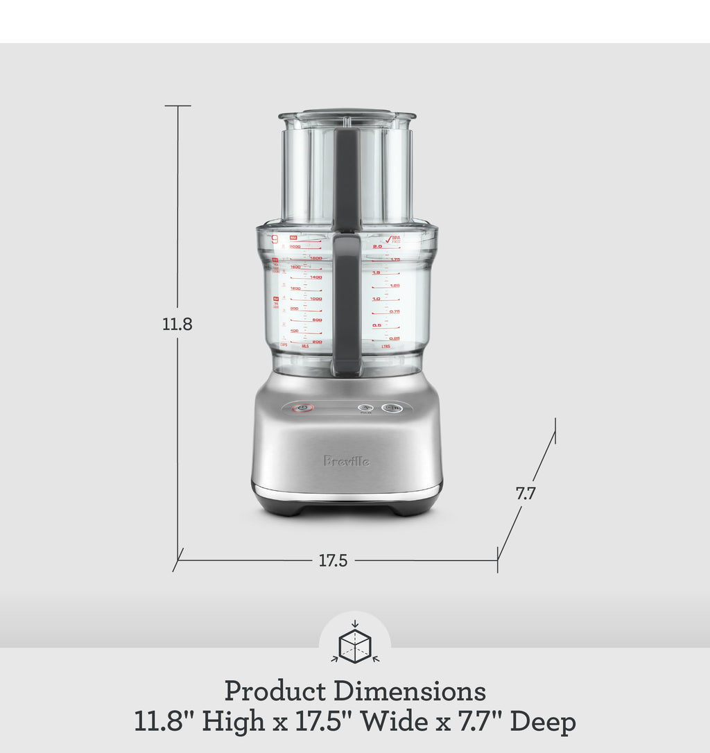 Breville BFP638 Paradice 9 Cup Food Processor and Dicer, Small, Olive Tapenade