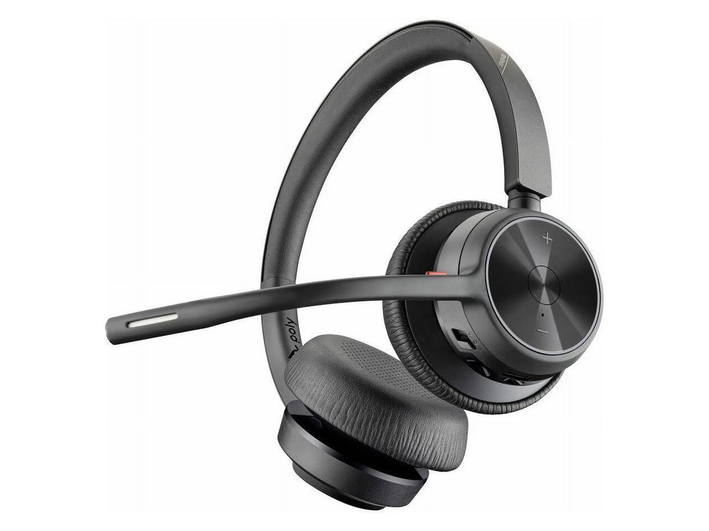 20 kHz - USB Wired/Wireless ft - ft ... - MicrophoneTAA - Binaural Headset Poly - Ear-cup A Bluetooth UC - Cable - Noise 20 - Cancelling - 164 4.92 Hz 4320 Over-the-head - - 4300 - Type VOYAGER Stereo