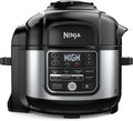 Ninja Foodi 10-in-1 Pressure Cooker & Air Fryer, 6.5-Qt Stainless Multicooker with TenderCrisp Technology & Nonstick Pot for Family Meals