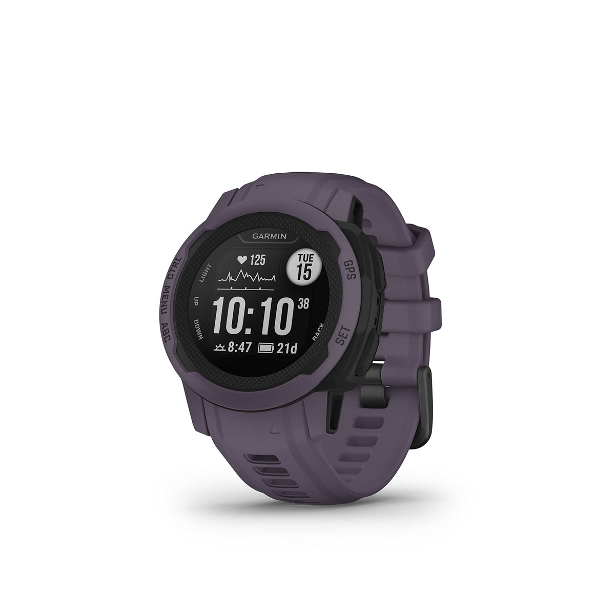 Garmin Instinct 2 Solar, Smaller-Sized Rugged Outdoor Watch with GPS, with Solar Charging Capabilities, Built for All Elements, Multi-GNSS Support