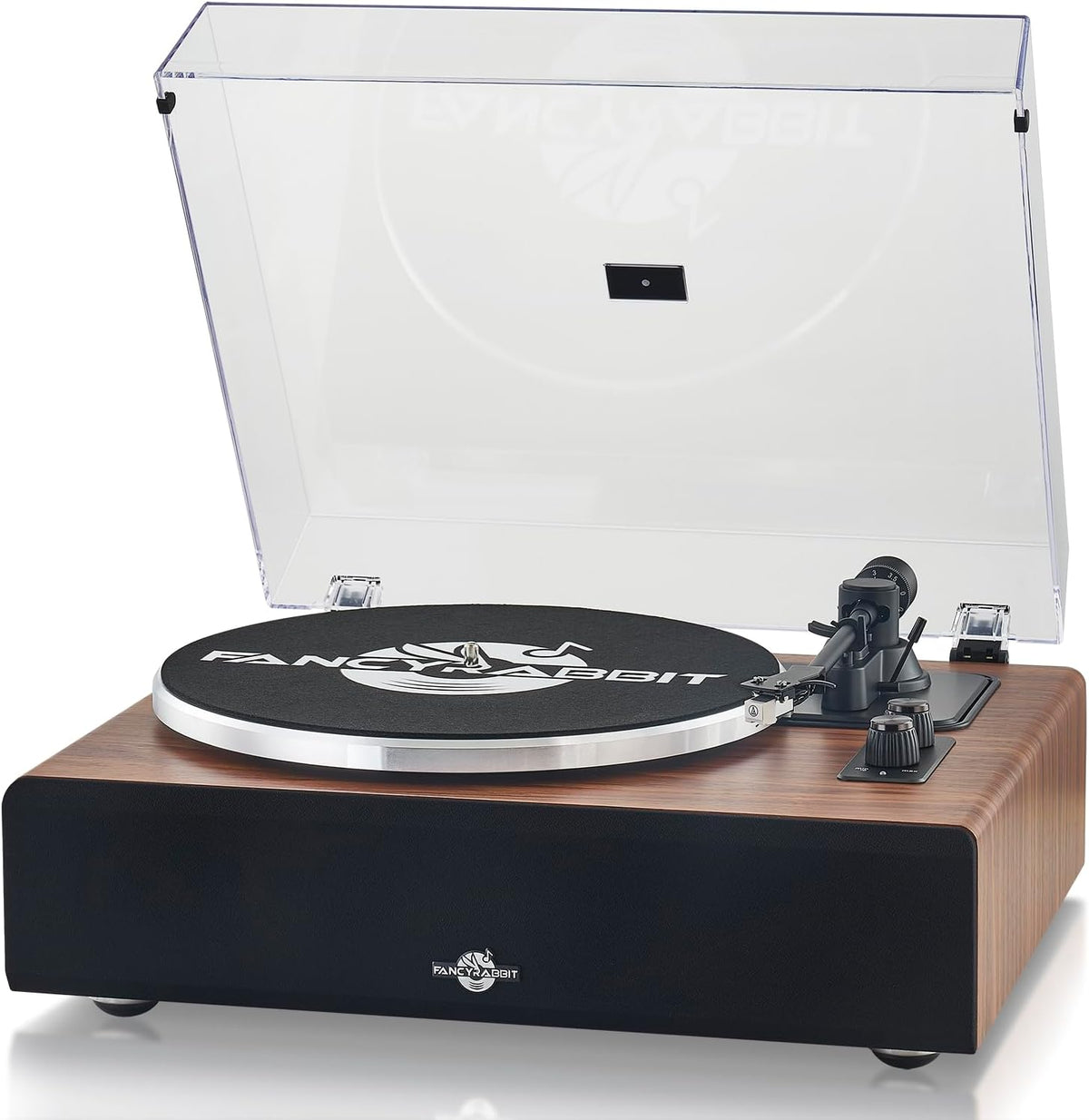 Vinyl Record Player with Speakers,High Fidelity Turntables for Vinyl Records with Magnetic Cartridge AT-3600L,Bluetooth Playback Built-in Phono
