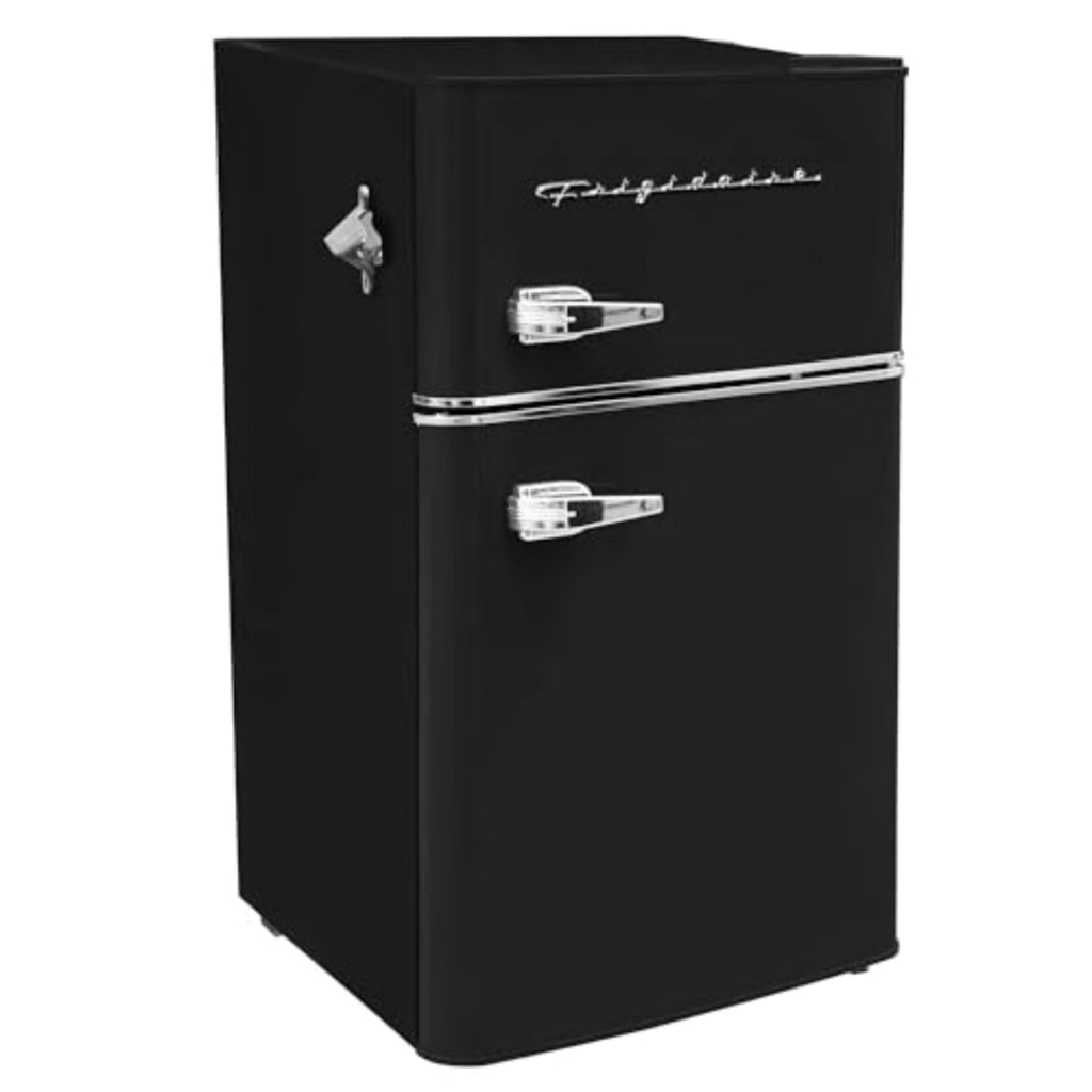 Frigidaire Compact Refrigerator with Top Freezer - 2 Door Fridge with 3.2 Cu Ft, Contemporary Series, Blue