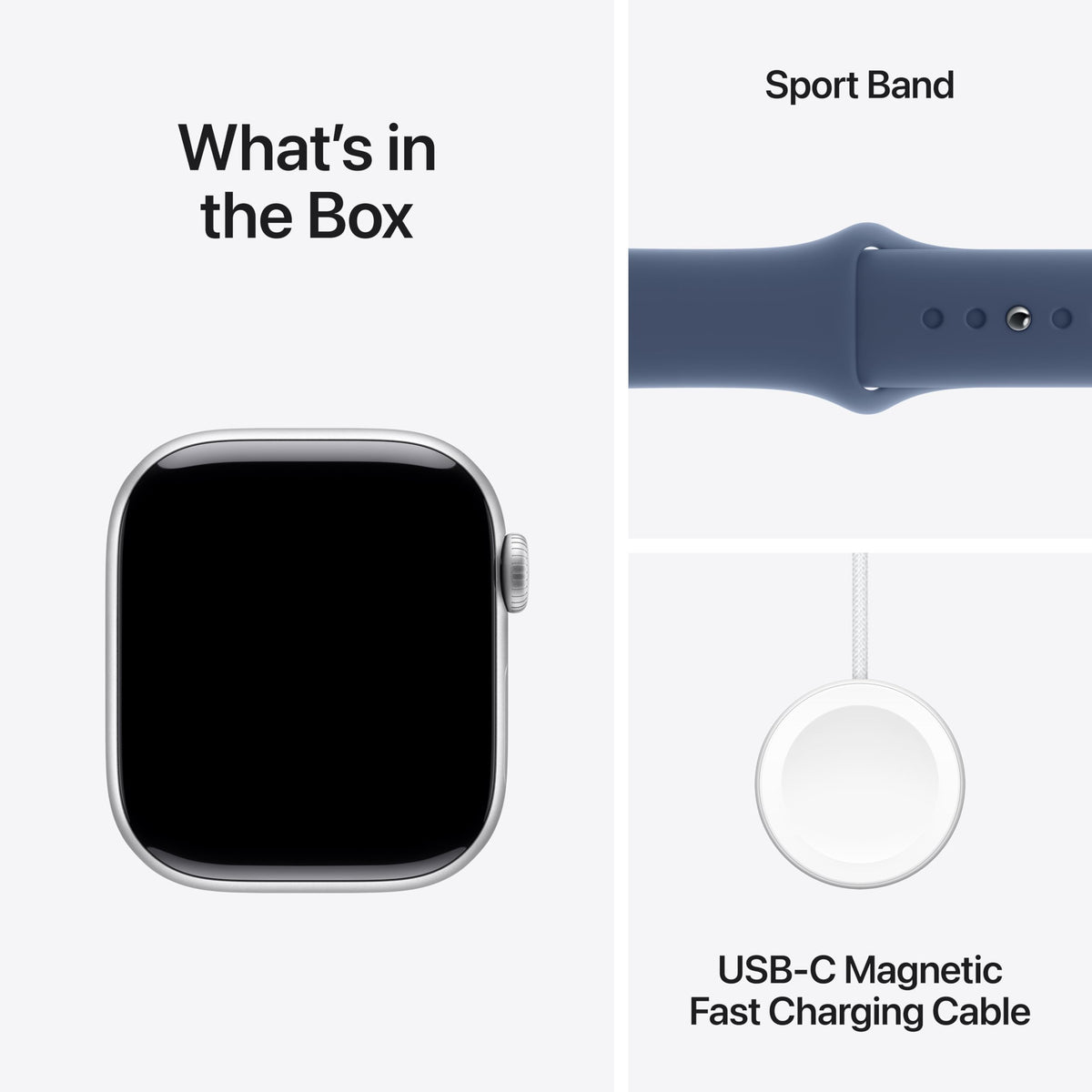 Apple Watch Series 10 [GPS + Cellular, 42mm] - Jet Black Aluminum Case with Black Sport Band, S/M (Renewed)