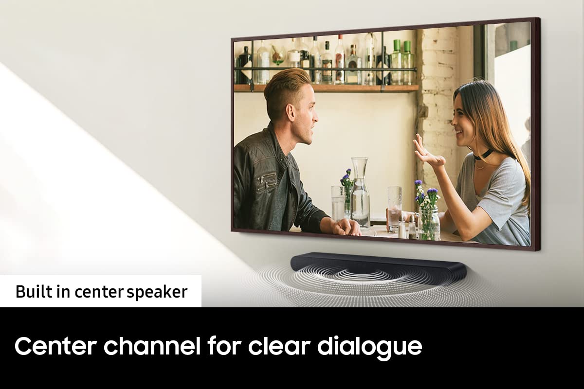 SAMSUNG S60D 5.0ch Soundbar w/Wireless Dolby Atmos Audio, All-in-One Design, Q-Symphony, SpaceFit Sound Pro, Adaptive Sound, Game Mode Pro with Alexa
