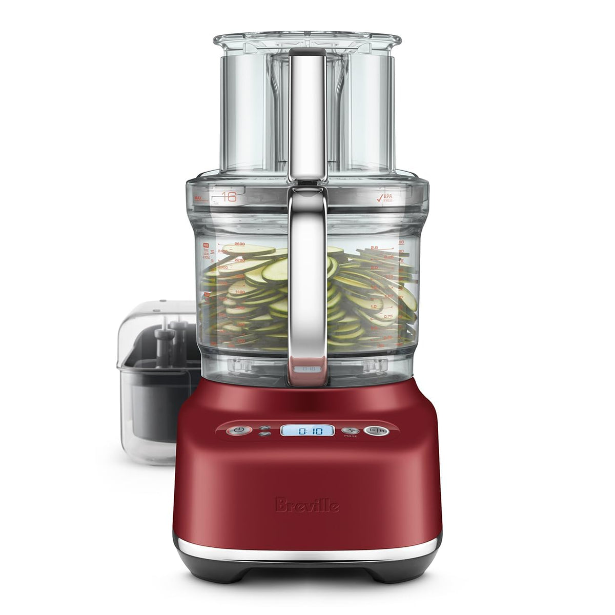 Breville BFP810 Sous Chef 16 Cup Food Processor, Large, Brushed Stainless Steel