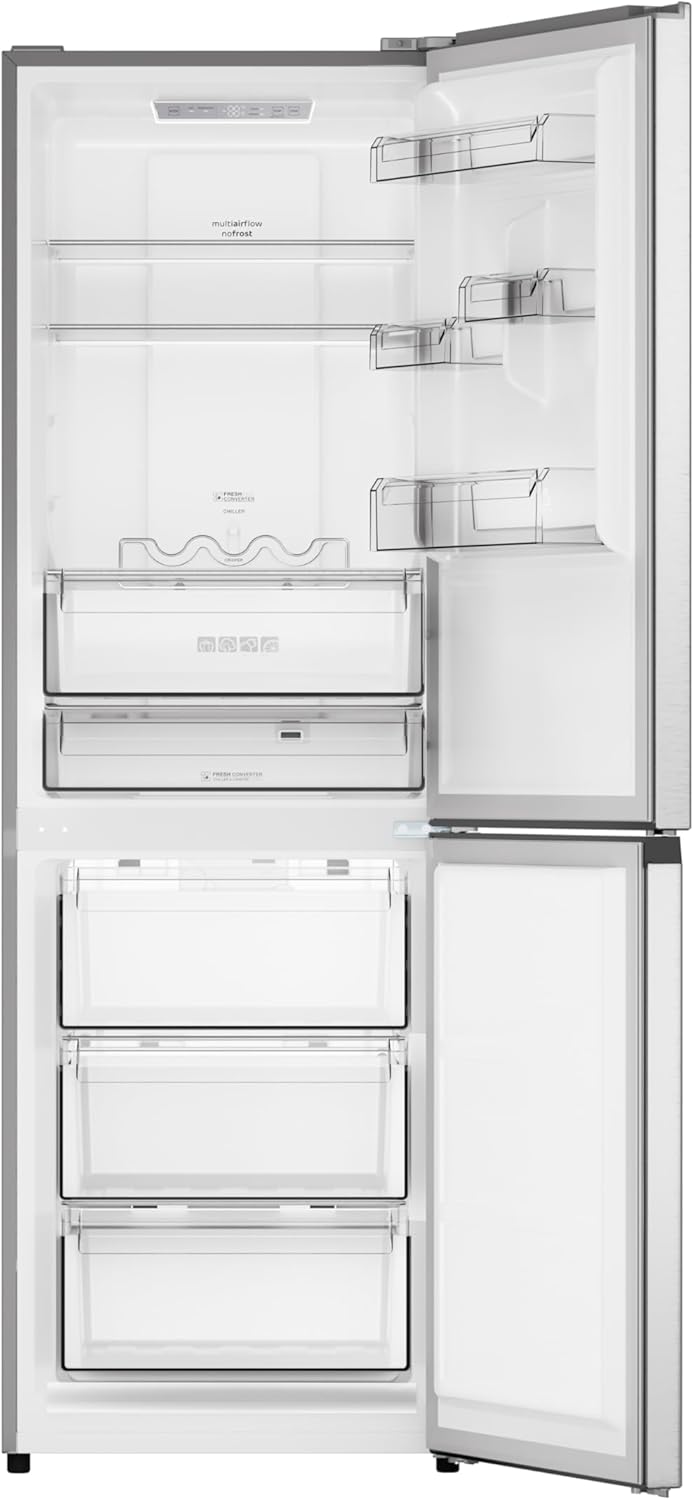 Sharp SJB1255GS Bottom-Freezer Counter-Depth Refrigerator, 24 Inch, 11.5 Cubic Foot, Garage Ready