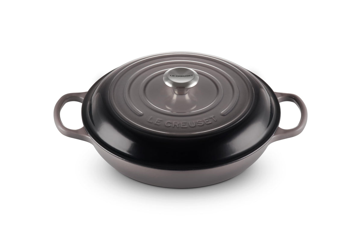Le Creuset Enameled Cast Iron Signature Braiser, 2.25 qt., Licorice